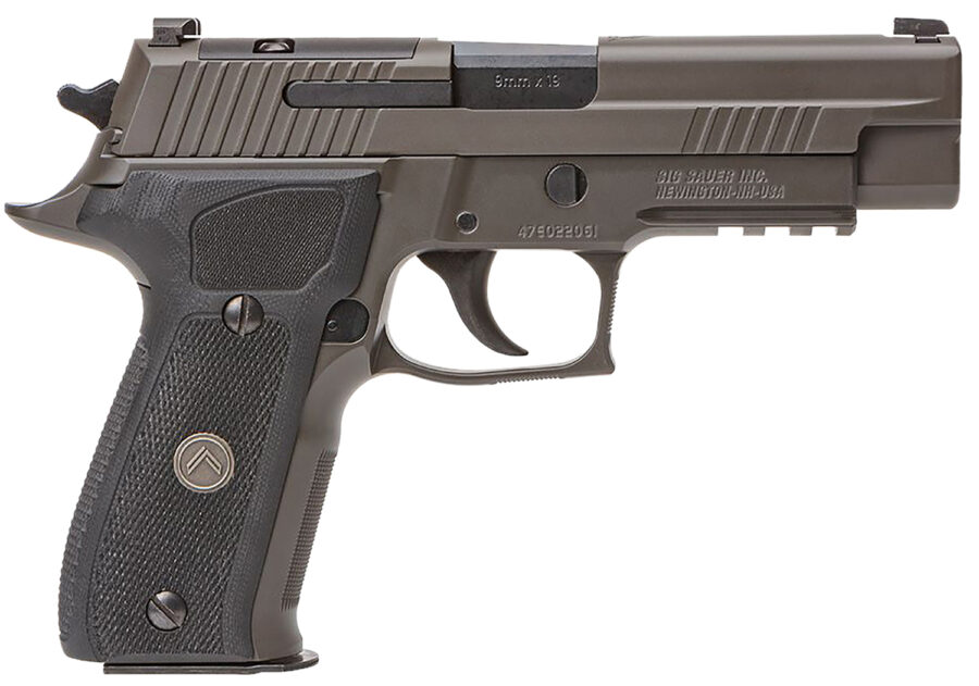 Sig Sauer 226R9LEGIONR2 P226 Full Size Legion 9mm Luger 10+1 4.40", Gray Elite Cerakote, Picatinny Rail Frame, Optic Cut Slide, Black G10 Grip, Flat Trigger, X-Ray Sights