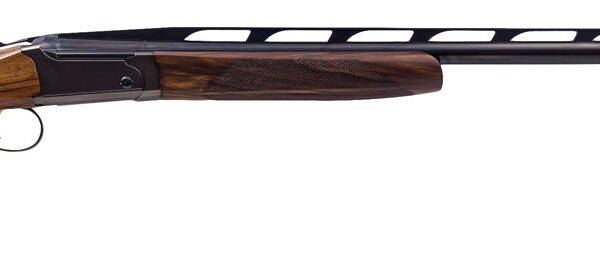 CZ-USA 06501 All American Single Trap 12 Gauge 2.75" 1rd 32" Ported Barrel, Gloss Blued Metal Finish, Turkish Walnut Stock with Adjustable Comb