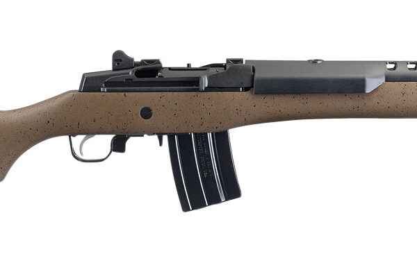 Ruger 5889 Mini-14 Tactical 5.56x45mm NATO 20+1 16.12" Cold Hammer Forged Rifled Barrel, Blued Receiver, Black Speckled Brown Hardwood Stock