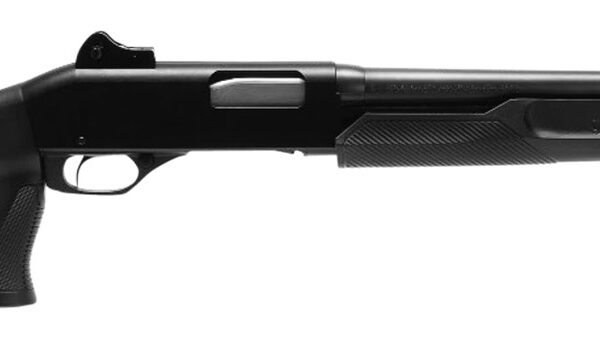 Stevens 23249 320 Security 20 Gauge 3" 5+1 18.50" Chrome Lined Barrel, Matte Black Fixed Thumbhole Stock, Ghost Ring Sight