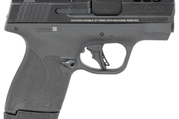 Smith & Wesson 13255 Performance Center M&P Shield Plus EDC 9mm Luger 3.10" Ported 10+1,13+1 Black Matte Black Armornite Stainless Steel Ported Slide Black Polymer Grip (Manual) FO Sights