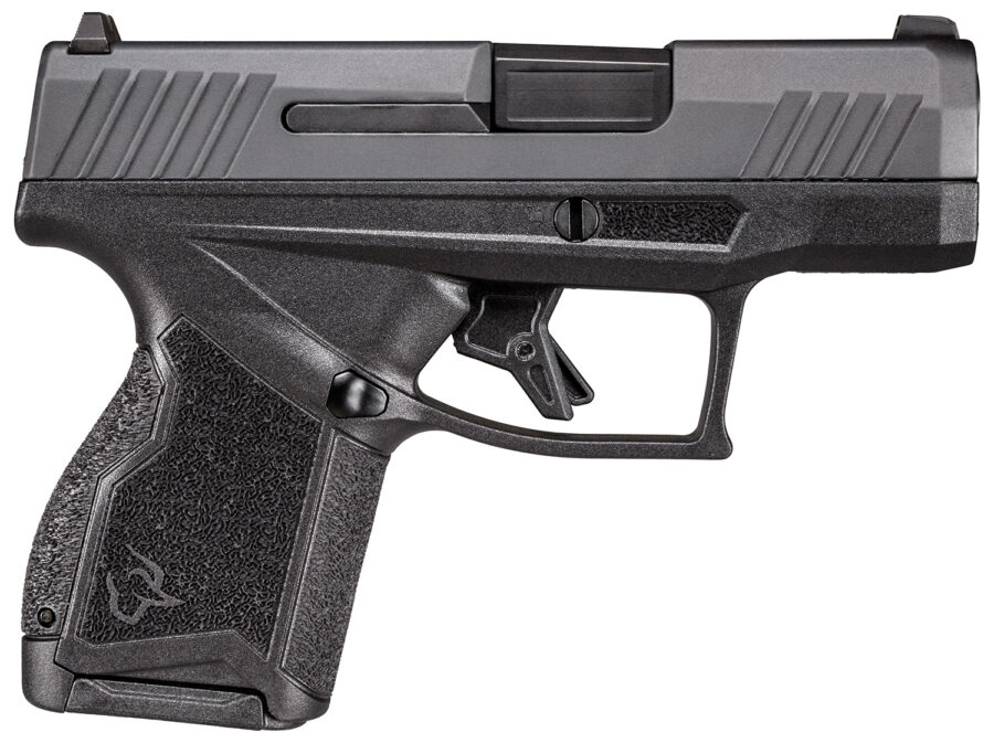 Taurus 1GX4M931 GX4  Micro-Compact 9mm Luger 11+1 3.06" Satin Black DLC Barrel, Black Nitride Serrated Slide, Matte Stainless Steel Frame, Black Polymer w/Interchangeable Backstrap Grip Right Hand