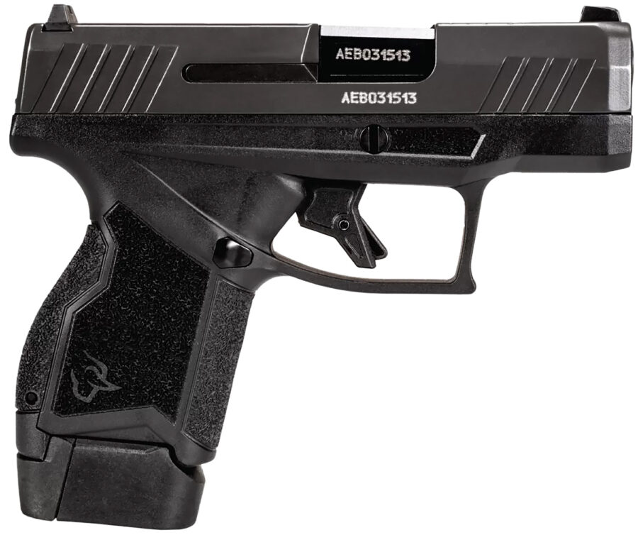 Taurus 1GX4M93GR GX4  Micro-Compact 9mm Luger 11+1/13+1 3.06" Black Steel Barrel/Gray Serrated Slide/ Gray Stainless Steel Frame/ Black Polymer w/Interchangeable Backstrap Grips Right Hand