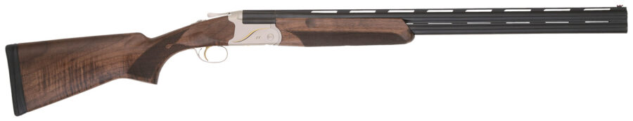 TriStar 33144 Trinity II LT Over/Under 20 Gauge Break Open 3" 2rd 28" Blued Barrel, Silver Aluminum Rec, Deluxe Walnut Furniture, Fiber Optic Sight, 5 Chokes