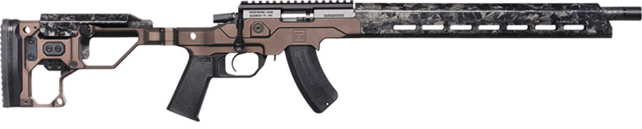Christensen Arms 8011202500 MPR  17 HMR 30+1 16" Black Match Grade Threaded Barrel, Black Nitride Picatinny Rail Receiver, Carbon Fiber M-LOK Handguard, Desert Brown Adj w/MagneLock Technology Stock