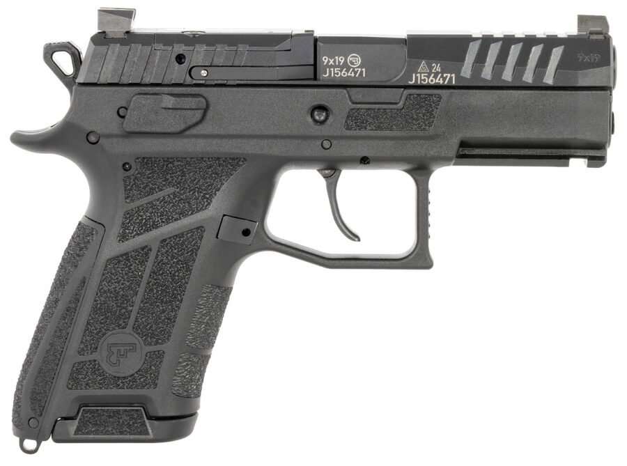 CZ-USA 91660 P-09 C Nocturne Luminescent Optic Ready 9mm 15+1 3.74" Black