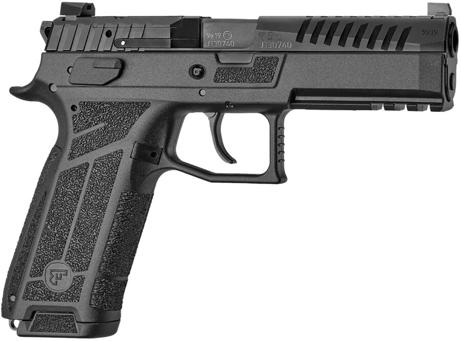 CZ-USA 91670 P-09 F Nocturne Optic Ready  Luminescent Sight9mm 19+1 4.53" Black