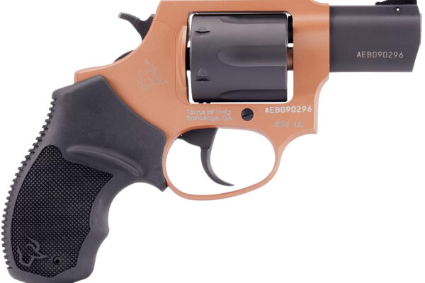Taurus 285621ULC22 856 Ultra-Lite 38 Special 6rd 2" Matte Black Cylinder Cerakote Copper Transfer Bar Safety