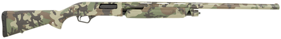 Winchester Repeating Arms 512433292 SXP Waterfowl Hunter 12 Gauge 28" 4+1 (2.75") 3.50" Chamber, Woodland Camo, TruGlo Fiber Optic Sight, Includes 3 Invector-Plus Chokes