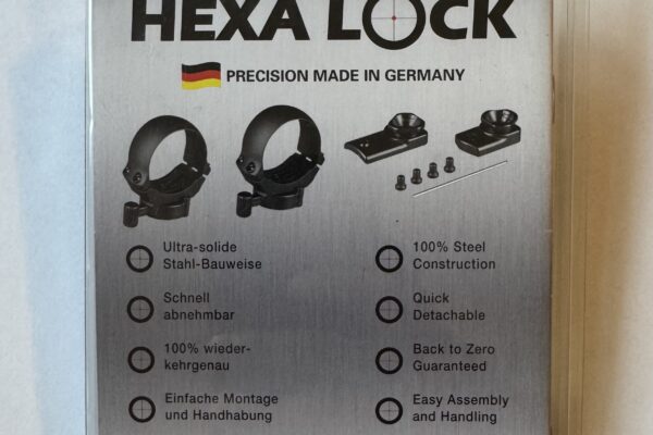 Sauer 100 QD Hexalock Mount 30mm